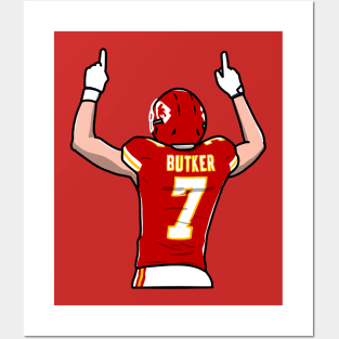 Goal butker Posters and Art